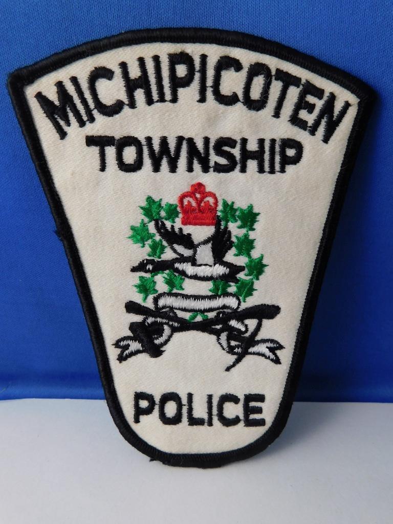 Michipicoten First Nations Township Police Vintage Patch Badge Ontario Canada